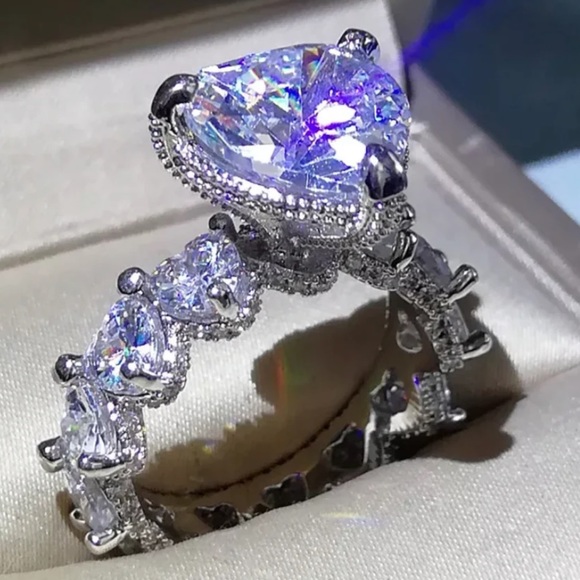 Heart ring set - Picture 3 of 3